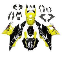 Yamaha R3 Fairing Kit (2019-2021) Yellow, Black, White Lenovo at KingsMotorcycleFairings.com