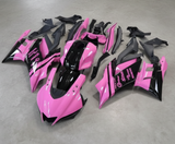 Yamaha R3 Fairing Kit (2022-2024) Pink, Black Stripe at KingsMotorcycleFairings.com