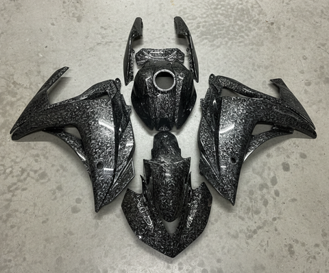 Yamaha R3 Fairings (2015-2018) Forged Carbon Fiber Style at KingsMotorcycleFairings.com
