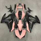 Yamaha R3 Fairings (2015-2018) Matte Black, Matte Pink at KingsMotorcycleFairings.com