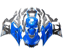 Yamaha R3 Fairings (2019-2021) Blue, Black, White at KingsMotorcycleFairings.com