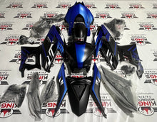 Yamaha R3 Fairings (2019-2021) Matte Blue, Matte Black from KingsMotorcycleFairings.com