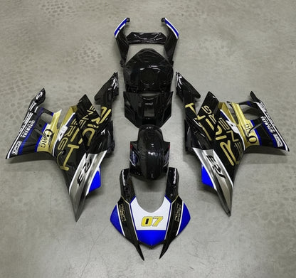 Yamaha R3 Fairings (2022-2024) Black, Gold, Silver, Blue at KingsMotorcycleFairings.com