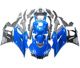 Yamaha R3 Fairings (2022-2024) Blue, Black, White, Eneos at KingsMotorcycleFairings.com