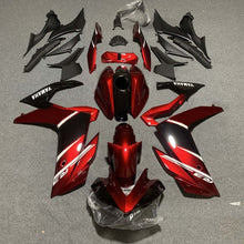 Yamaha R3 Fairings (2022-2024) Dark Red, Black, White at KingsMotorcycleFairings.com
