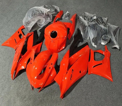 Yamaha R3 Fairings (2022-2024) Fire Orange at KingsMotorcycleFairings.com