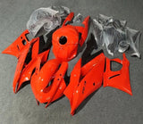 Yamaha R3 Fairings (2022-2024) Fire Orange at KingsMotorcycleFairings.com