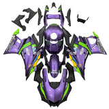 Yamaha R3 Fairings (2022-2024) Purple, Green, Eva at KingsMotorcycleFairings.com