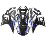 Yamaha R3 Fairings (2022-2024) Silver, Black, Blue at KingsMotorcycleFairings.com