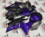 Yamaha YZF-R6 (2008-2016) Purple & Faux Carbon Fiber Fairings at KingsMotorcycleFairings.com