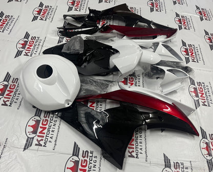 Yamaha YZF-R6 (2008-2016) White, Black, Red Fairings at KingsMotorcycleFairings.com