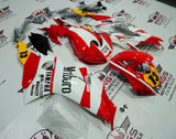 Yamaha R6 Fairings (2017-2022) Red, White Marlboro at KingsMotorcycleFairings.com