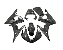 Yamaha R6 Fairings (2003-2004) Faux Forged Carbon Fiber at KingsMotorcycleFairings.com
