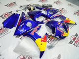 Yamaha R6 Fairings (2005) Blue Red Bull at KingsMotorcycleFairings.com