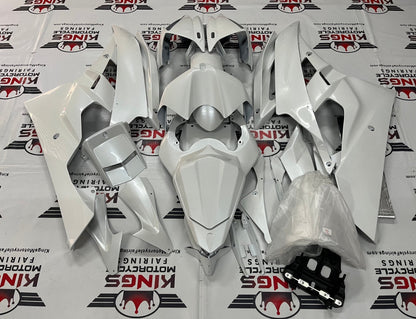 Yamaha R6 Fairings (2006-2007) Pearl White at KingsMotorcycleFairings.com