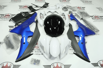 Yamaha R6 Fairings (2008-2016) White, Blue, Black, Matte Black at KingsMotorcycleFairings.com