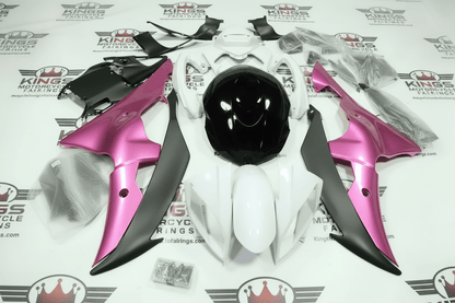 Yamaha R6 Fairings (2008-2016) White, Pink, Black, Matte Black at KingsMotorcycleFairings.com