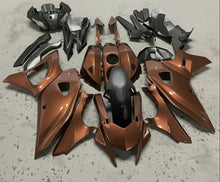 Yamaha R7 Fairing Kit (2021-2025) Brown, Matte Black at KingsMotorcycleFairings.com