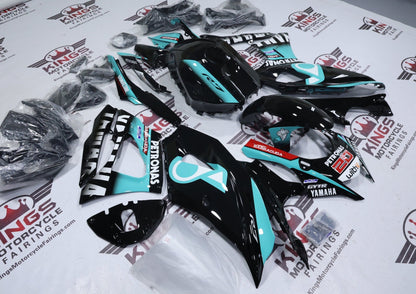 Yamaha R7 Fairing Kit (2021-2025) Petronas Black at KingsMotorcycleFairings.com