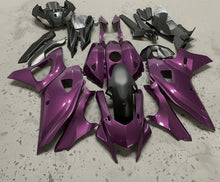 Yamaha R7 Fairing Kit (2021-2025) Purple, Matte Black at KingsMotorcycleFairings.com