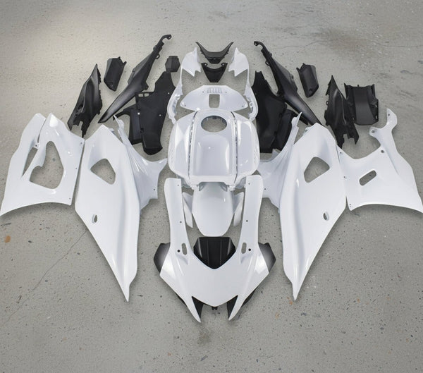 Yamaha R7 Fairings (2021-2025) All White at KingMotorcycleFairings.com