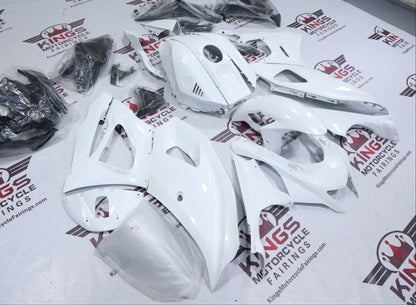 Yamaha R7 Fairings (2021-2025) All White at KingsMotorcycleFairings.com