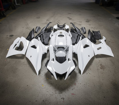 Yamaha R7 Fairings (2021-2025) All White from KingMotorcycleFairings.com