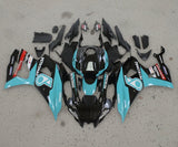 Yamaha R7 Fairings (2021-2025) Black, Blue Petronas at KingMotorcycleFairings.com