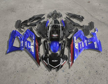 Yamaha R7 Fairings (2021-2025) Black, Blue, Red Stripe at KingMotorcycleFairings.com