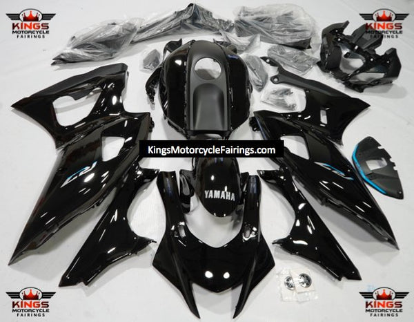 Yamaha R7 Fairings (2021-2025) Black at KingsMotorcycleFairings.com