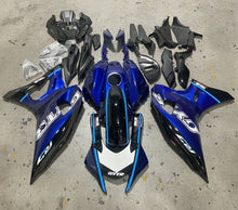 Yamaha R7 Fairings (2021-2025) Blue, Black, Light Blue from KingMotorcycleFairings.com