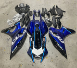 Yamaha R7 Fairings (2021-2025) Blue, Black, Light Blue from KingMotorcycleFairings.com