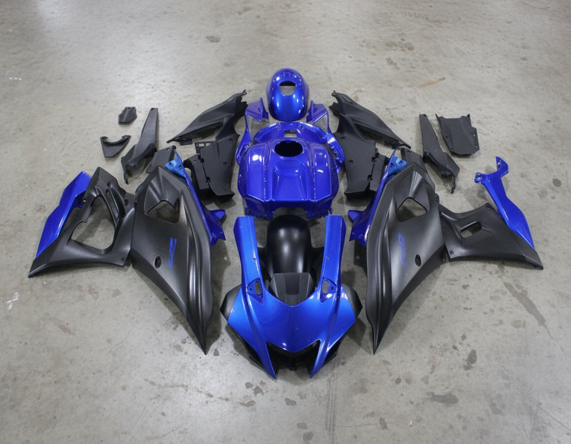Blue R7 Fairings Yamaha R7 Fairings (2021-2025) Blue, Matte Black | Kings – Kings ...