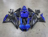 Yamaha R7 Fairings (2021-2025) Blue, Matte Black from KingMotorcycleFairings.com
