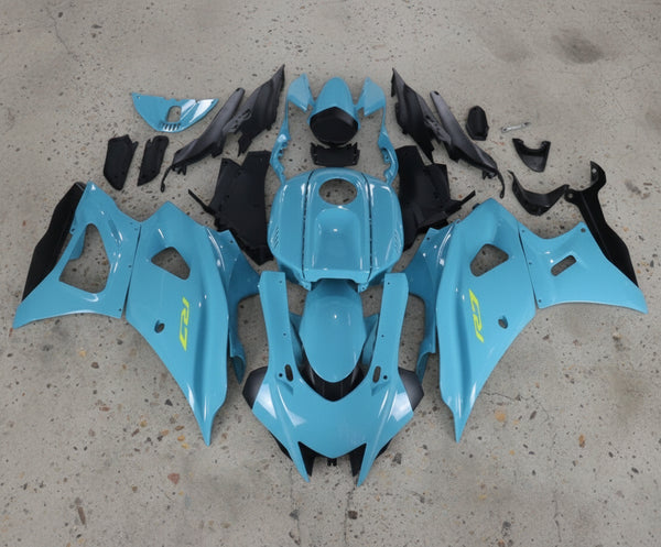 Yamaha R7 Fairings (2021-2025) Blue Turquoise, Yellow | King