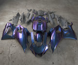 Yamaha R7 Fairings (2021-2025) Chameleon Blue, Purple at KingMotorcycleFairings.com