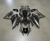 Yamaha R7 Fairings (2021-2025) Metallic Gray, Black, Gold at KingsMotorcycleFairings.com
