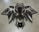 Yamaha R7 Fairings (2021-2025) Metallic Gray, Black, Gold from KingsMotorcycleFairings.com