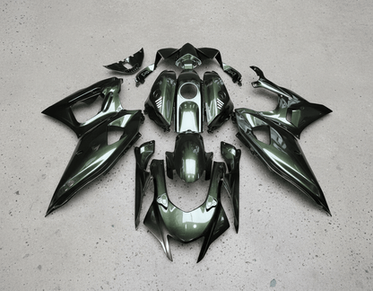 Yamaha R7 Fairings (2021-2025) Metallic Gray at KingsMotorcycleFairings.com