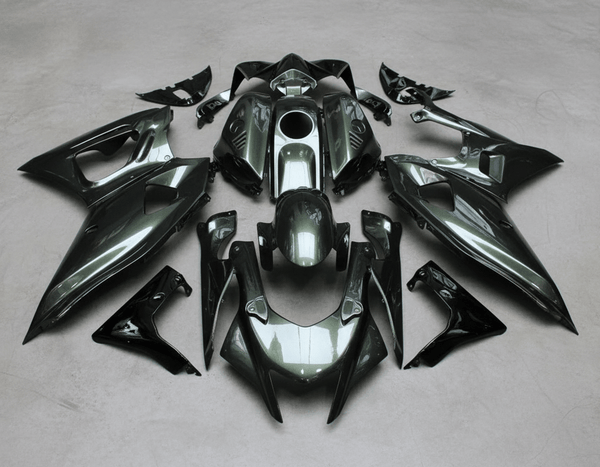 Yamaha R7 Fairings (2021-2025) Metallic Gray from KingsMotorcycleFairings.com