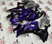 Yamaha R7 Fairings (2021-2025) Purple, Black at KingsMotorcycleFairings.com
