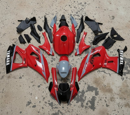 Yamaha R7 Fairings (2021-2025) Red, Gray, Black, White at KingsMotorcycleFairings.com