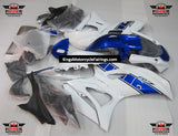 Yamaha R7 Fairings(2021-2025) White, Blue from KingsMotorcycleFairings.com