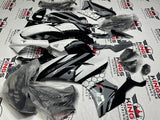 Yamaha R7 Fairings (2021-2025) White, Gray, Black Honeycomb at KingsMotorcycleFairings.com