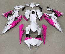 Yamaha R7 Fairings (2021-2025) White, Pink, Black from KingsMotorcycleFairings.com