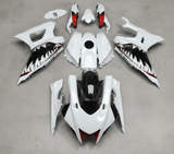 Yamaha R7 Fairings (2021-2025) White Shark Teeth from KingsMotorcycleFairings.com