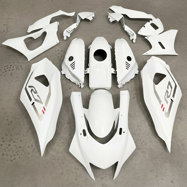 Yamaha R7 Fairings (2021-2025) White, Silver at KingMotorcycleFairings.com