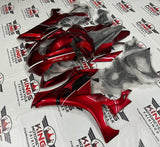 Yamaha YZF-R1 (2020-2025) Candy Red, White, Black Fairings at KingsMotorcycleFairings.com