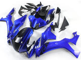Yamaha YZF-R1 Fairing Kit (2020-2025) Blue, Matte Black at KingsMotorcycleFairings.com