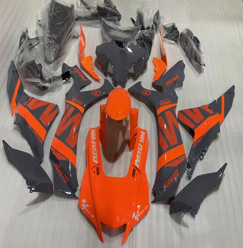 Yamaha YZF-R1 Fairing Kit (2020-2025) Red, Gray at KingsMotorcycleFairings.com